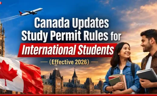 Canada Study Permit application and passport for international students.
