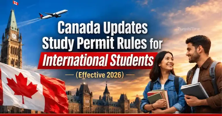 Canada Study Permit application and passport for international students.