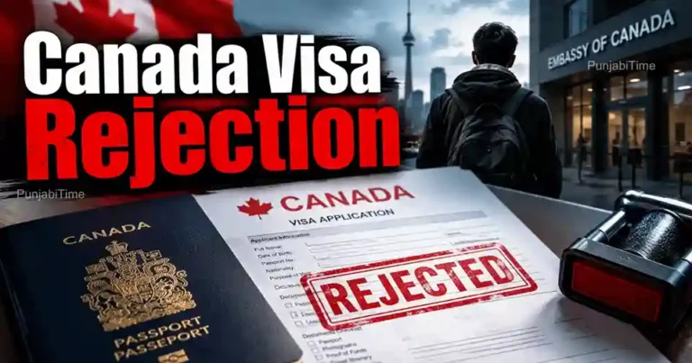 Canada Visa Rejection notice for Indian visitor visa applicants amid FIFA World Cup 2026 travel rush.