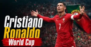 Cristiano Ronaldo World Cup match vich gol manaunde hoye di pratinidhi tasveer.
