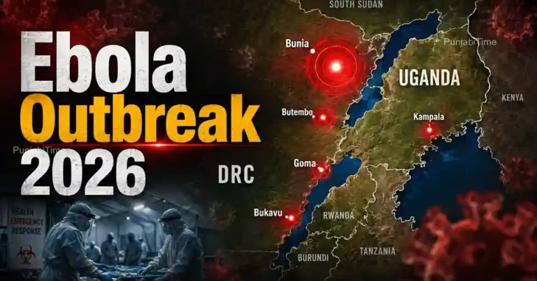 Ebola Outbreak 2026 spreading across Congo, Uganda and reaching France amid WHO health emergency.