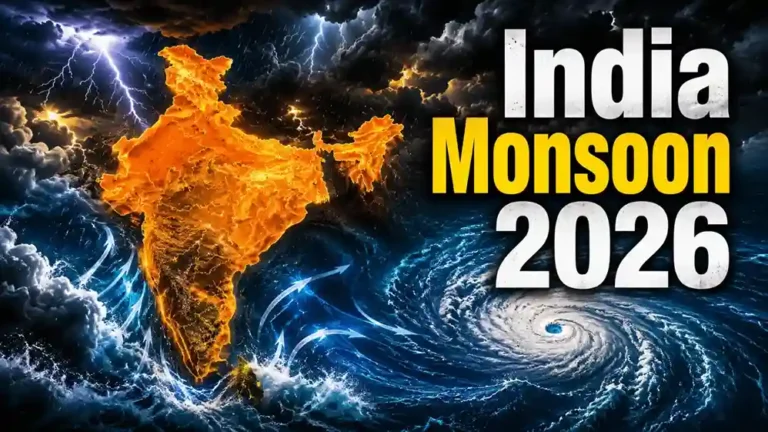 India Monsoon 2026 rain clouds over Punjab farmland