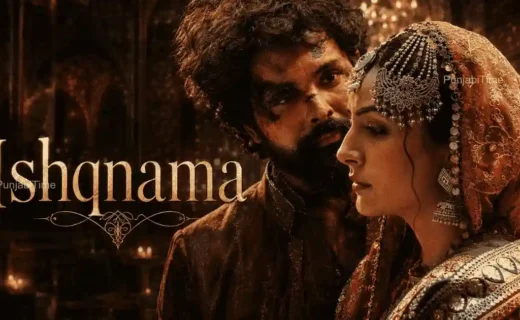 Ishqnama Punjabi movie poster with Jayy Randhawa and Shehnaaz Gill.