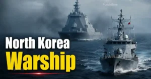 North Korea Warship Choe Hyon destroyer di pratinidhi tasveer.