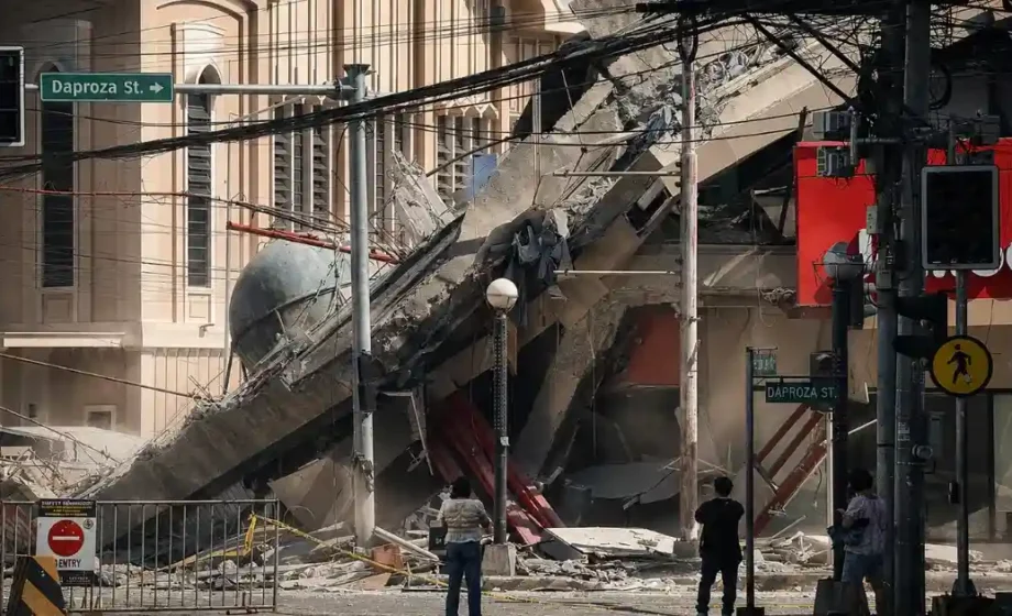 Philippines Earthquake ਦੀ ਤੀਵਰਤਾ ਦਰਸਾਉਣ ਵਾਲੀ ਪ੍ਰਤੀਕਾਤਮਕ ਤਸਵੀਰ
