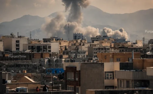 US Iran Strikes ਨਾਲ ਜੁੜੀ ਖ਼ਬਰ ਲਈ ਸਮੁੰਦਰ ਵਿੱਚ ਜੰਗੀ ਬੇੜੇ ਦੀ ਪ੍ਰਤੀਕਾਤਮਕ ਤਸਵੀਰ