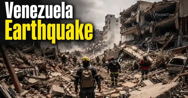 Venezuela Earthquake damage and rescue operations after powerful tremors