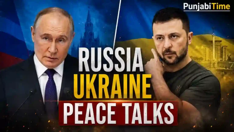 Russia Ukraine Peace Talks ਦੌਰਾਨ ਪੁਤਿਨ ਦੀ ਕ੍ਰੇਮਲਿਨ ਇੰਟਰਵਿਊ ਦੀ ਪ੍ਰਤੀਕਾਤਮਕ ਤਸਵੀਰ।
