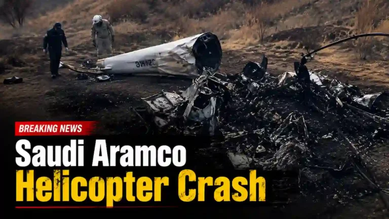 Saudi Aramco Helicopter Crash at Ras Tanura — ਪ੍ਰਤੀਕਾਤਮਕ ਤਸਵੀਰ।