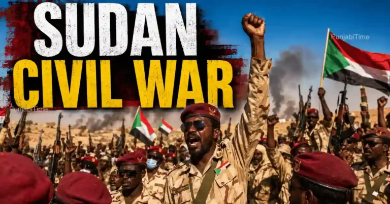 Sudan Civil War: ਅਲ-ਉਬੈਦ ਨੇੜੇ ਜੰਗ ਨਾਲ ਪ੍ਰਭਾਵਿਤ ਇਲਾਕੇ ਦਾ ਦ੍ਰਿਸ਼।