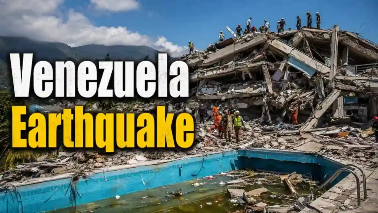 Venezuela-Earthquake – ਭੂਚਾਲ ਦੀ ਤਬਾਹੀ, ਬਚਾਓ ਕਾਰਜ ਜਾਰੀ।