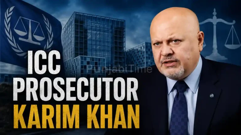 ICC Prosecutor Karim Khan ਦੀ ਬਰਖ਼ਾਸਤਗੀ ਸਬੰਧੀ ਪ੍ਰਤੀਕਾਤਮਕ ਚਿੱਤਰ।