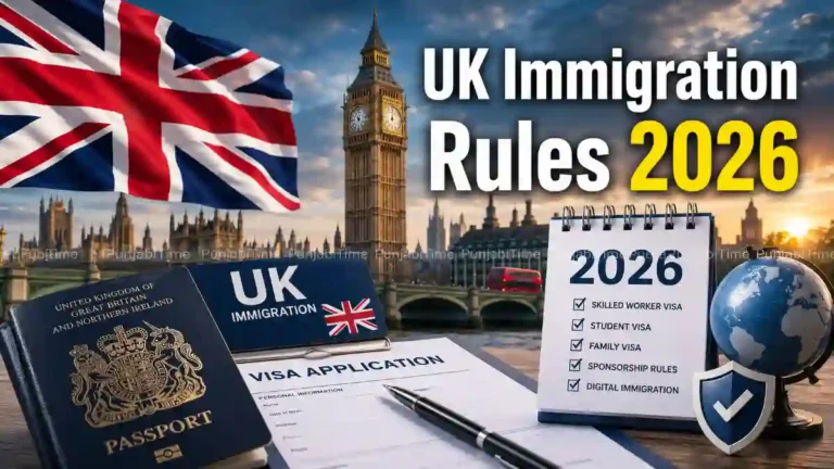 UK Immigration Rules 2026 ਨਾਲ ਜੁੜੇ ਹੋਮ ਆਫਿਸ ਦੇ ਦਸਤਾਵੇਜ਼ਾਂ ਦੀ ਪ੍ਰਤੀਕਾਤਮਕ ਤਸਵੀਰ।