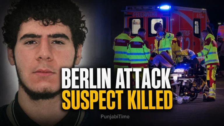 Berlin Attack Suspect Killed ਮਗਰੋਂ ਬਰਲਿਨ ਦੀ ਸੜਕ ਉੱਤੇ ਗਸ਼ਤ ਕਰਦੀ ਪੁਲਿਸ।
