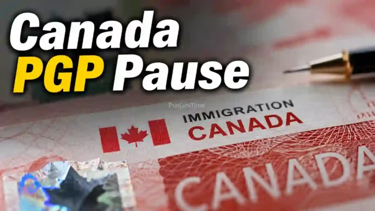 Canada PGP Pause parents and grandparents sponsorship on hold