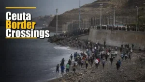 ਸਪੇਨ ਦੇ ਸਿਊਟਾ ਸ਼ਹਿਰ ਦੀ ਸਰਹੱਦੀ ਵਾੜ, ਜਿੱਥੇ Ceuta Border Crossings ਮਗਰੋਂ ਸੁਰੱਖਿਆ ਦਸਤੇ ਤਾਇਨਾਤ ਕੀਤੇ ਗਏ (ਪ੍ਰਤੀਕਾਤਮਕ ਤਸਵੀਰ)