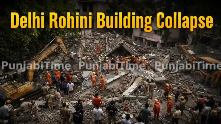 Delhi Rohini Building Collapse ਸੰਬੰਧੀ ਪ੍ਰਤੀਕਾਤਮਕ ਤਸਵੀਰ।