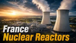 France Nuclear Reactors ਗਰਮੀ ਦੀ ਲਹਿਰ ਦਾ ਪ੍ਰਤੀਕਾਤਮਕ ਦ੍ਰਿਸ਼