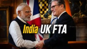 India UK FTA ਲਾਗੂ ਹੋਣ ਨਾਲ ਵਪਾਰ ਵਿੱਚ ਬਦਲਾਅ ਦਰਸਾਉਂਦੀ ਪ੍ਰਤੀਕਾਤਮਕ ਤਸਵੀਰ।