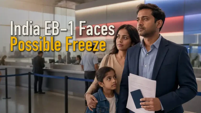 August 2026 Visa Bulletin ਵਿੱਚ ਭਾਰਤ ਦੇ EB-1 ਬਾਰੇ ਪ੍ਰਤੀਕਾਤਮਕ ਤਸਵੀਰ।