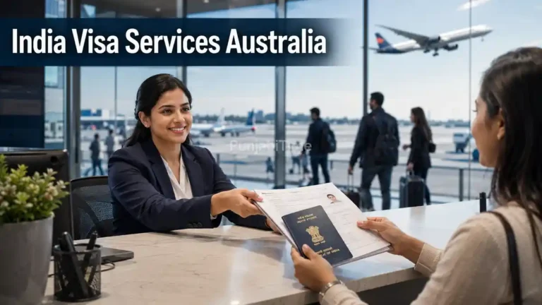 India Visa Services Australia ਖ਼ਬਰ ਲਈ ਭਾਰਤੀ ਪਾਸਪੋਰਟ ਤੇ ਵੀਜ਼ਾ ਅਰਜ਼ੀ ਕੇਂਦਰ ਦੀ ਪ੍ਰਤੀਕਾਤਮਕ ਤਸਵੀਰ।