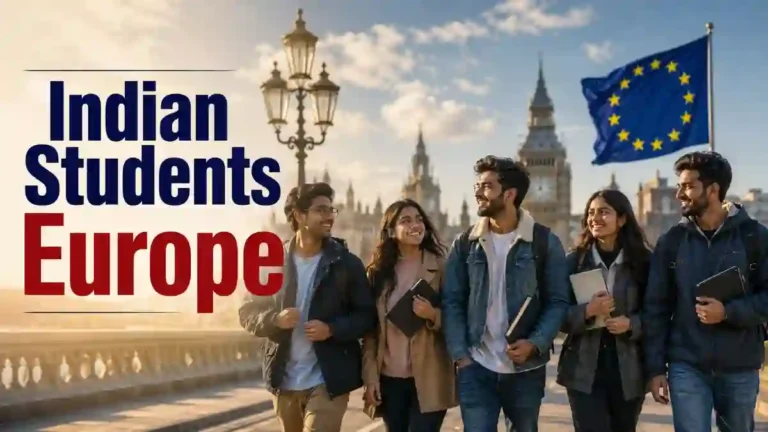 Indian Students Europe — ਯੂਰਪੀ ਕੈਂਪਸ ਵਿੱਚ ਪੜ੍ਹ ਰਹੇ ਭਾਰਤੀ ਵਿਦਿਆਰਥੀ।