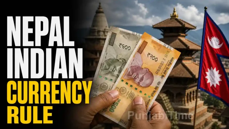 Nepal Indian Currency Rule ਤਹਿਤ ਭਾਰਤੀ 200 ਤੇ 500 ਰੁਪਏ ਦੇ ਨੋਟ ਤੇ ਨੇਪਾਲ ਦਾ ਸਰਹੱਦੀ ਦ੍ਰਿਸ਼।