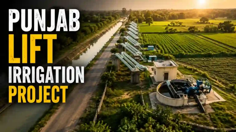 Punjab Lift Irrigation Project ਤਹਿਤ ਰੋਪੜ ਵਿੱਚ ਖੇਤਾਂ ਨੂੰ ਪਾਣੀ ਦੇਂਦੀ ਨਿਹਰ ਦੀ ਪ੍ਰਤੀਕਾਤਮਕ ਤਸਵੀਰ।