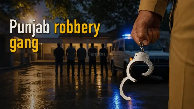 Punjab robbery gang ਦੇ ਮਾਮਲੇ ਵਿੱਚ ਗੋਰਾਯਾ ਪੁਲਿਸ ਦੀ ਕਾਰਵਾਈ ਦੀ ਪ੍ਰਤੀਕਾਤਮਕ ਤਸਵੀਰ।