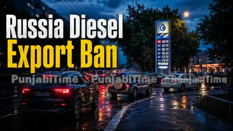 Russia Diesel Export Ban ਬਾਰੇ PunjabiTime ਦੀ ਪ੍ਰਤੀਕਾਤਮਕ ਤਸਵੀਰ