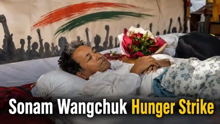 Sonam Wangchuk Hunger Strike 19ਵੇਂ ਦਿਨ, ਜੰਤਰ-ਮੰਤਰ ਵਿਖੇ ਵਿਰੋਧ ਪ੍ਰਦਰਸ਼ਨ।