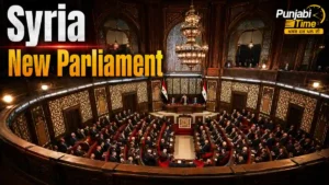 Syria New Parliament ਦਮਿਸ਼ਕ ਵਿੱਚ ਸੰਸਦ ਭਵਨ ਦੀ ਪ੍ਰਤੀਕਾਤਮਕ ਤਸਵੀਰ਼ਿu002E