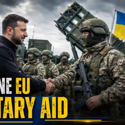 Ukraine EU Military Aid ਲਈ 6.6 ਅਰਬ ਯੂਰੋ ਦੀ ਮੰਗ ਦਰਸਾਉਂਦੀ ਪ੍ਰਤੀਕਾਤਮਕ ਤਸਵੀਰ।