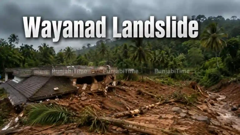 Wayanad Landslide ਦੌਰਾਨ ਪਹਾੜੀ ਇਲਾਕੇ ਵਿੱਚ ਬਚਾਅ ਕਾਰਜ ਦਾ ਦ੍ਰਿਸ਼, ਪ੍ਰਤੀਕਾਤਮਕ ਤਸਵੀਰ।