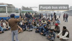 Punjab Bus Strike ਦੌਰਾਨ ਡਿਪੂ ਵਿੱਚ ਕਤਾਰ ਵਿੱਚ ਖੜ੍ਹੀਆਂ ਸਰਕਾਰੀ ਬੱਸਾਂ (ਪ੍ਰਤੀਕਾਤਮਕ ਤਸਵੀਰ)