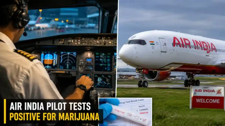 Air India pilot marijuana ਟੈਸਟ ਪਾਜ਼ੇਟਿਵ ਆਉਣ ਮਗਰੋਂ ਏਅਰ ਇੰਡੀਆ ਦਾ ਏਅਰਬੱਸ A320 ਜਹਾਜ਼