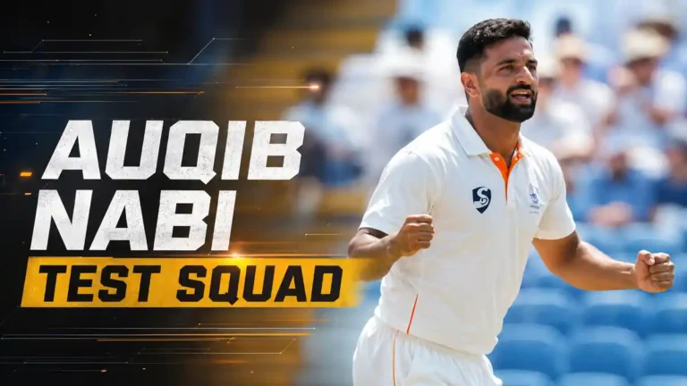 Auqib Nabi Test Squad: ਕ੍ਰਿਕਟ ਮੈਦਾਨ ਦੀ ਪ੍ਰਤੀਕਾਤਮਕ ਤਸਵੀਰ