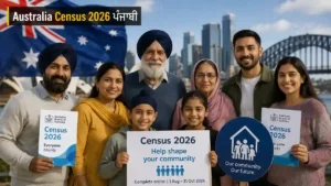 Australia Census 2026 Punjabi: ਆਸਟ੍ਰੇਲੀਆ ਦੀ 2026 ਮਰਦਮਸ਼ੁਮਾਰੀ ਵਿੱਚ ਪੰਜਾਬੀ ਭਾਸ਼ਾ ਤੇ ਸਿੱਖ ਪਛਾਣ ਦਰਜ ਕਰਾਉਣ ਦੀ ਅਪੀਲ ਦਰਸਾਉਂਦੀ ਤਸਵੀਰ
