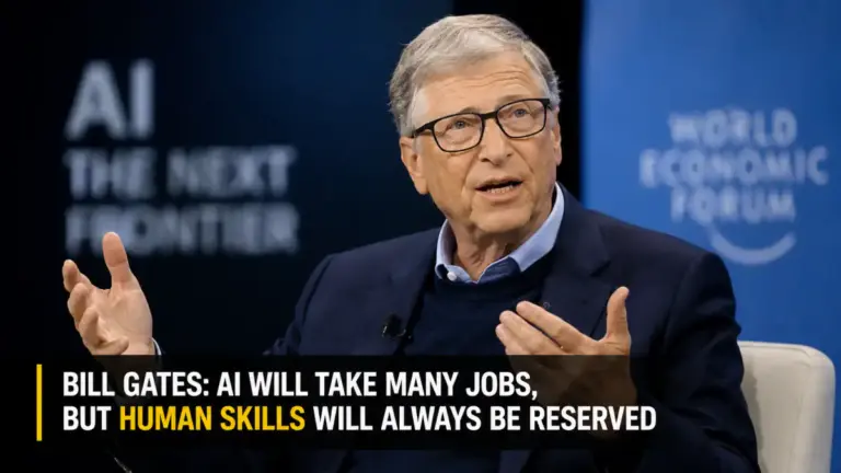 Bill Gates ਦੀ AI ਅਤੇ ‘Human Reserved’ ਨੌਕਰੀਆਂ ਬਾਰੇ ਚਰਚਾ ਨਾਲ ਜੁੜੀ ਤਸਵੀਰ