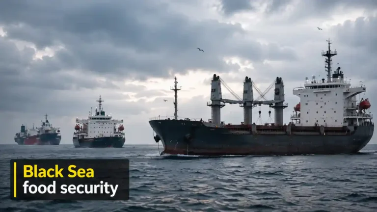 Black Sea food security: ਕਾਲੇ ਸਮੁੰਦਰ ਵਿੱਚ ਯੂਕਰੇਨੀ ਅਨਾਜ ਸਪਲਾਈ ਦਾ ਖਤਰਾ