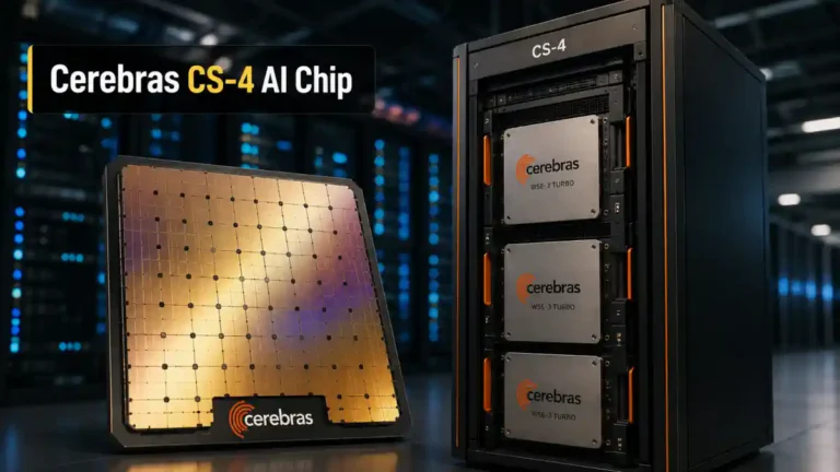 Cerebras CS-4 AI Chip: ਤਿੰਨ wafer-scale modules ਵਾਲੇ ਨਵੇਂ AI rack-scale ਸਿਸਟਮ ਦੀ ਤਸਵੀਰ
