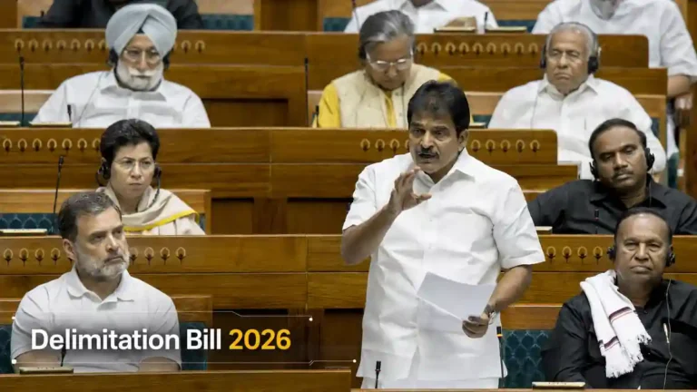 Delimitation Bill 2026 ਅਤੇ ਮਹਿਲਾ ਰਾਖਵਾਂਕਰਨ ਸੋਧ ਬਾਰੇ ਸੰਸਦੀ ਚਰਚਾ ਦੀ ਪ੍ਰਤੀਕਾਤਮਕ ਤਸਵੀਰ