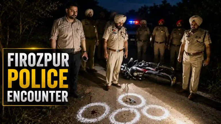 Firozpur police encounter ਨਾਲ ਸਬੰਧਤ ਖ਼ਬਰ ਦੀ ਪ੍ਰਤੀਕਾਤਮਕ ਤਸਵੀਰ।
