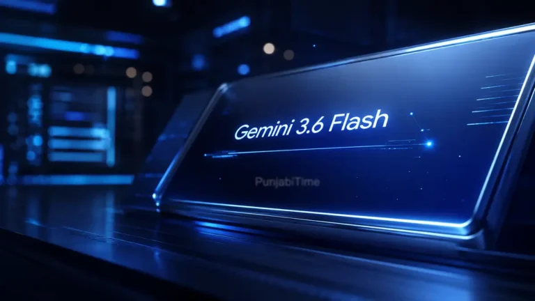 Gemini 3.6 Flash AI ਮਾਡਲ ਦੀ ਡਿਜ਼ਿਟਲ ਪ੍ਰਤੀਕਾਤਮਕ ਤਸਵੀਰ