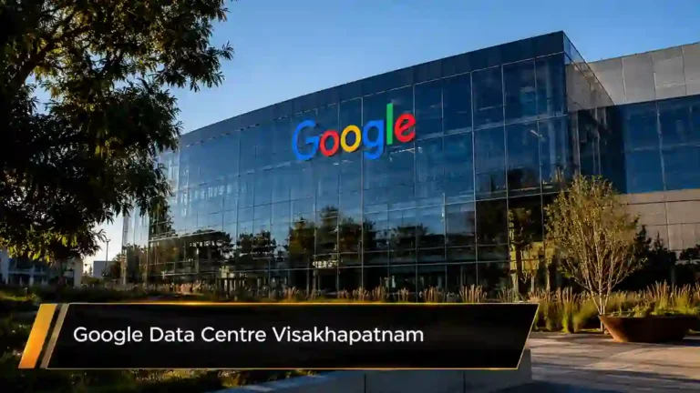 Google Data Centre Visakhapatnam ਦੀ ਉਸਾਰੀ ਵਾਲੀ ਥਾਂ ਦੀ ਤਸਵੀਰ, ਵਿਸ਼ਾਖਾਪਟਨਮ