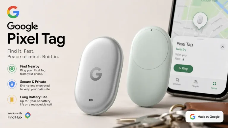 Google Pixel Tag ਨਾਲ ਚਾਬੀਆਂ ਅਤੇ ਹੋਰ ਸਮਾਨ ਲੱਭਣ ਲਈ ਟ੍ਰੈਕਰ