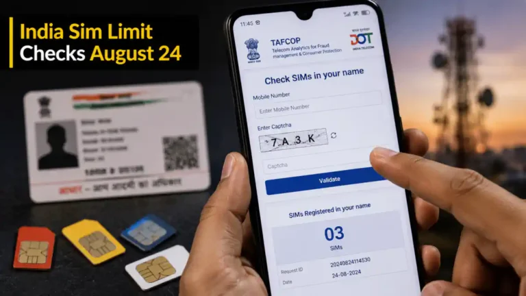 ਭਾਰਤ ਵਿੱਚ SIM ਕਨੈਕਸ਼ਨਾਂ ਦੀ ਹੱਦ ਦੀ ਜਾਂਚ ਨਾਲ ਜੁੜੀ ਮੋਬਾਈਲ ਅਤੇ ਟੈਲੀਕਾਮ ਤਸਵੀਰ