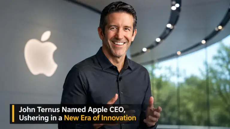 John Ternus ਅਤੇ Apple CEO ਤਬਦੀਲੀ ਨਾਲ ਜੁੜੀ ਤਸਵੀਰ