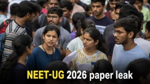 NEET-UG 2026 paper leak ਮਾਮਲੇ ਵਿੱਚ CBI ਦੀ ਚਾਰਜਸ਼ੀਟ ਅਤੇ NTA ਦੀ ਪ੍ਰੀਖਿਆ ਪ੍ਰਕਿਰਿਆ ਨੂੰ ਦਰਸਾਉਂਦੀ ਪ੍ਰਤੀਕਾਤਮਕ ਤਸਵੀਰ