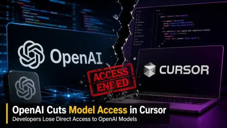 OpenAI ਅਤੇ Cursor ਦੇ ਮਾਡਲ ਐਕਸੈੱਸ ਸਮਝੌਤੇ ਨਾਲ ਜੁੜੀ ਤਸਵੀਰ